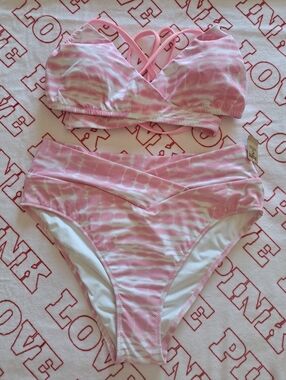 PINK 2-piece Swimsuit (XL) New